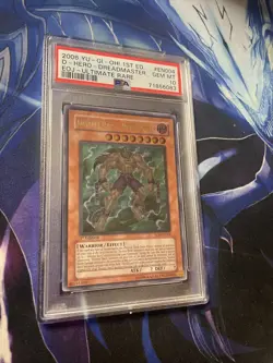 Yugioh! Destiny Hero - Dreadmaster EOJ-EN004 Ultimate 1st Edition PSA GEM MT 10 - Image 3