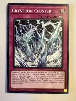 Yu-Gi-Oh! - Crystron Cluster SUDA-EN080 - Supreme Darkness 1st Ed - NM/M - Image 3