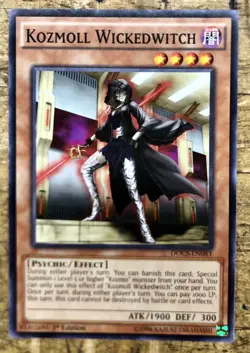 Yugioh- Kozmoll Wickedwitch - Common - 1st Edition - DOCS-EN083 - Near Mint - Image 1