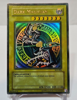 Dark Magician SDY-006 Ultra Rare Unlimited WAVY & FADED FRONT & BACK Yugioh 5233 - Image 14