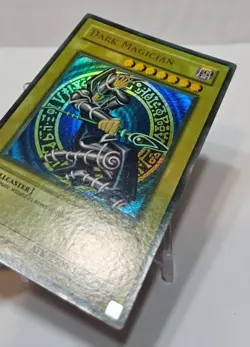 Dark Magician SDY-006 Ultra Rare Unlimited WAVY & FADED FRONT & BACK Yugioh 5233 - Image 2
