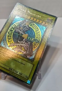 Dark Magician SDY-006 Ultra Rare Unlimited WAVY & FADED FRONT & BACK Yugioh 5233 - Image 3
