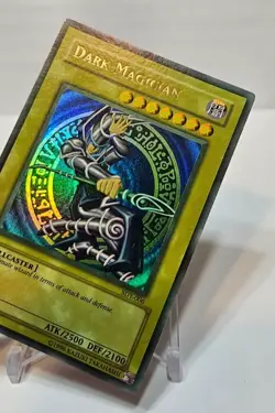 Dark Magician SDY-006 Ultra Rare Unlimited WAVY & FADED FRONT & BACK Yugioh 5233 - Image 4