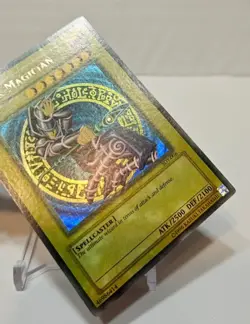 Dark Magician SDY-006 Ultra Rare Unlimited WAVY & FADED FRONT & BACK Yugioh 5233 - Image 6