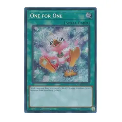 Yu-Gi-Oh! One for One (Alternate Art) (Secret Rare) - Quarter Century Bonanza - Image 2
