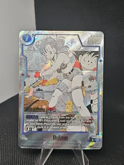 Bulma FB06-035 (Alternate Art) C* Foil SB01 DBS Fusion World Manga Booster 01 - Image 2