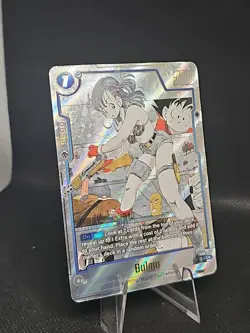 Bulma FB06-035 (Alternate Art) C* Foil SB01 DBS Fusion World Manga Booster 01 - Image 4