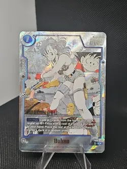 Bulma FB06-035 (Alternate Art) C* Foil SB01 DBS Fusion World Manga Booster 01 - Image 5