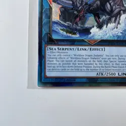 Yu-Gi-Oh Error Misprint Worldsea Dragon Zealantis Rare Holo RA04-EN082 Near Mint - Image 14
