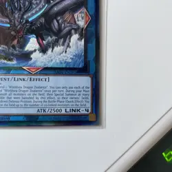 Yu-Gi-Oh Error Misprint Worldsea Dragon Zealantis Rare Holo RA04-EN082 Near Mint - Image 4