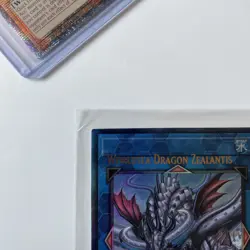 Yu-Gi-Oh Error Misprint Worldsea Dragon Zealantis Rare Holo RA04-EN082 Near Mint - Image 6