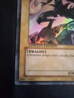 Red-Eyes B. Dragon YAP1-EN002 Anniversary Pack Limited Edition LP Black Dragon - Image 9