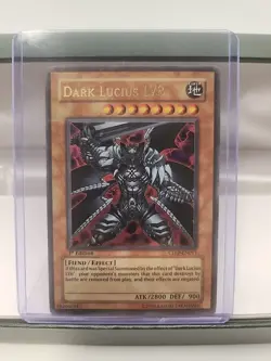 Dark Lucius LV8 NM 1st Edition Ultra Rare CDIP-EN011 Yu-Gi-Oh! TCG See Photos - Image 6