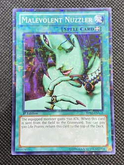 YuGiOh! - Malevolent Nuzzler BP02-EN132 Mosaic Rare 1st Edition Near Mint - Image 11