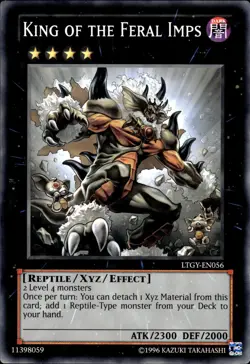 King Of The Feral Imps - LTGY-EN056 - NM - YuGiOh - Image 3