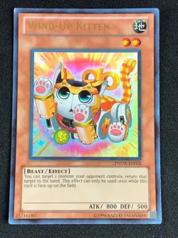 YUGIOH WIND-UP KITTEN PHSW-EN026 ULTRA LP - Image 2