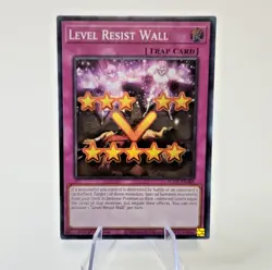 Yu-Gi-Oh! Level Resist Wall (EGO1-EN005) 1st Edition Super Rare (NEAR MINT) - Image 1