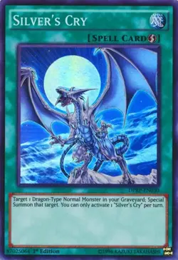 [SUPER RARE] YuGiOh - Silver's Cry - DPRP-EN030 - NM - 1st Edition - Image 1
