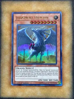 Yugioh Judgment Dragon BLLR-EN041 Ultra Rare 1st Ed NM - Image 1