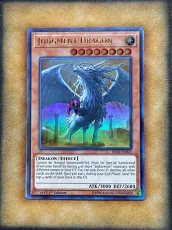 Yugioh Judgment Dragon BLLR-EN041 Ultra Rare 1st Ed NM - Image 2