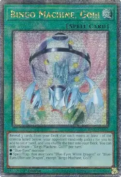 Yugioh! Bingo Machine, Go!!! - RA02-EN062 - Quarter Century Secret Rare - 1st Ed - Image 2