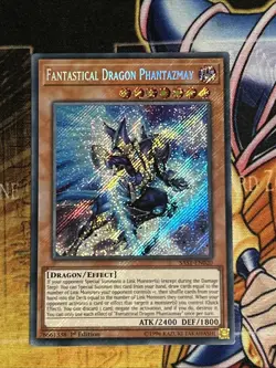 Fantastical Dragon Phantazmay SAST-EN020 1st Edition Secret Rare NM Yu-Gi-Oh - Image 1
