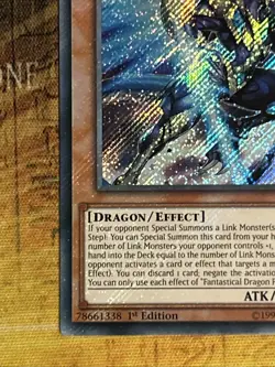 Fantastical Dragon Phantazmay SAST-EN020 1st Edition Secret Rare NM Yu-Gi-Oh - Image 5