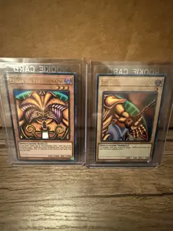 Yu-Gi-Oh! TCG Exodia The Forbidden One And Left Arm Lot Ultra Rare 25th LOB - Image 1