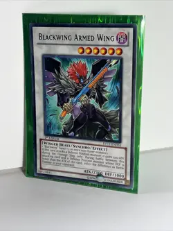 Yugioh  Blackwing Armed Wing 1st Edition Super Rare RGBT-EN041 - Image 4