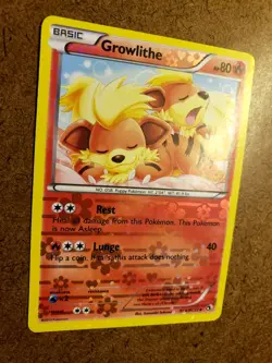 TCG POKEMON GROWLITHE Legendary Treasures Radiant Collection FULL ART #RC04/RC25 - Image 4