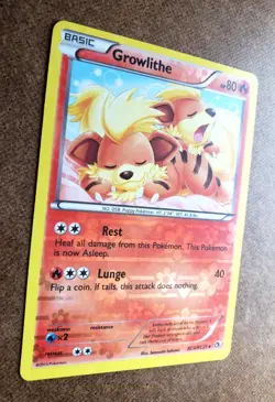 TCG POKEMON GROWLITHE Legendary Treasures Radiant Collection FULL ART #RC04/RC25 - Image 9