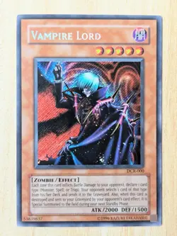 Vampire Lord DCR-000 NM Unlimited [Yu-Gi-Oh! Dark Crisis, 2003 Original Print] - Image 1