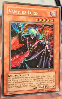 Vampire Lord DCR-000 NM Unlimited [Yu-Gi-Oh! Dark Crisis, 2003 Original Print] - Image 10