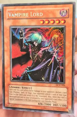 Vampire Lord DCR-000 NM Unlimited [Yu-Gi-Oh! Dark Crisis, 2003 Original Print] - Image 11