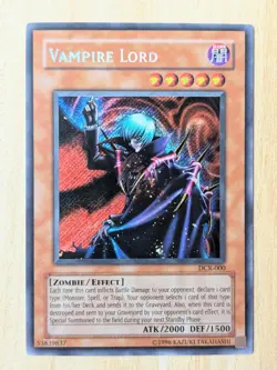 Vampire Lord DCR-000 NM Unlimited [Yu-Gi-Oh! Dark Crisis, 2003 Original Print] - Image 7
