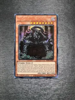 YuGiOh! Erebus the Underworld Monarch RA04 - Error Misprint No Name No Imprint - Image 1