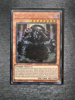 YuGiOh! Erebus the Underworld Monarch RA04 - Error Misprint No Name No Imprint - Image 13