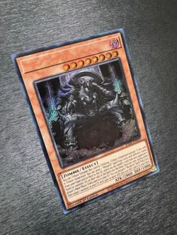 YuGiOh! Erebus the Underworld Monarch RA04 - Error Misprint No Name No Imprint - Image 4