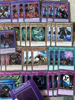 YuGiOh Supreme King Jaden Evil Hero Fusion Deck &Secret Rare Collection+Game Mat - Image 11