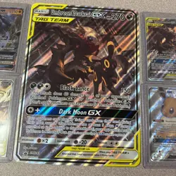 JUMBO Oversized Umbreon & Darkrai GX Tag Team Black Star Promo SM241 Pokémon+ 4 - Image 14
