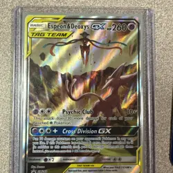 JUMBO Oversized Umbreon & Darkrai GX Tag Team Black Star Promo SM241 Pokémon+ 4 - Image 9