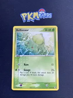 Pokémon TCG Bulbasaur FireRed & LeafGreen 55/112 Regular LP. - Image 1