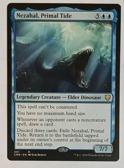 MTG Magic the Gathering Nezahal, Primal Tide (401/794) Commander Legends LP - Image 1