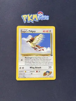 Pokémon TCG Koga’s Pidgey Gym Challenge 49/132 Regular LP. - Image 1