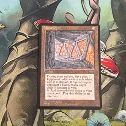 MTG: Mana Crypt (5) HarperPrism Book Promos PR0XY NM - Image 1