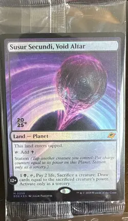 MTG Edge of Eternities M Susur Secundi, Void Altar #0259 STAMPED PROMO - Image 1