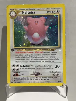 Heiteira (Blissey) 1995-2000 Neo Revelation 1st Edition 2/64 - German Pokemon CD - Image 1