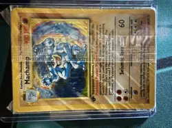 Machamp Holo Rare 1st Edition Factory Sealed Pokemon Card Near Mint - Image 1