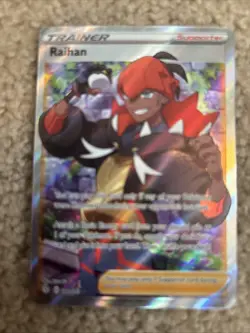 Pokemon Raihan Evolving Skies Trainer Full Art Ultra Rare Holo Card 202/203 NM - Image 1