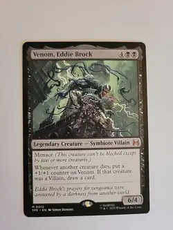 Venom, Eddie Brock - Marvel's Spider-Man: Eternal-Legal MTG SDCC 2025 - Image 1
